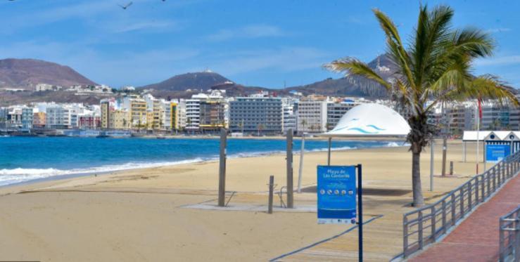 501 Apartamento Nuevo Con Vista Mar Las Palmas de Gran Canaria Exteriör bild