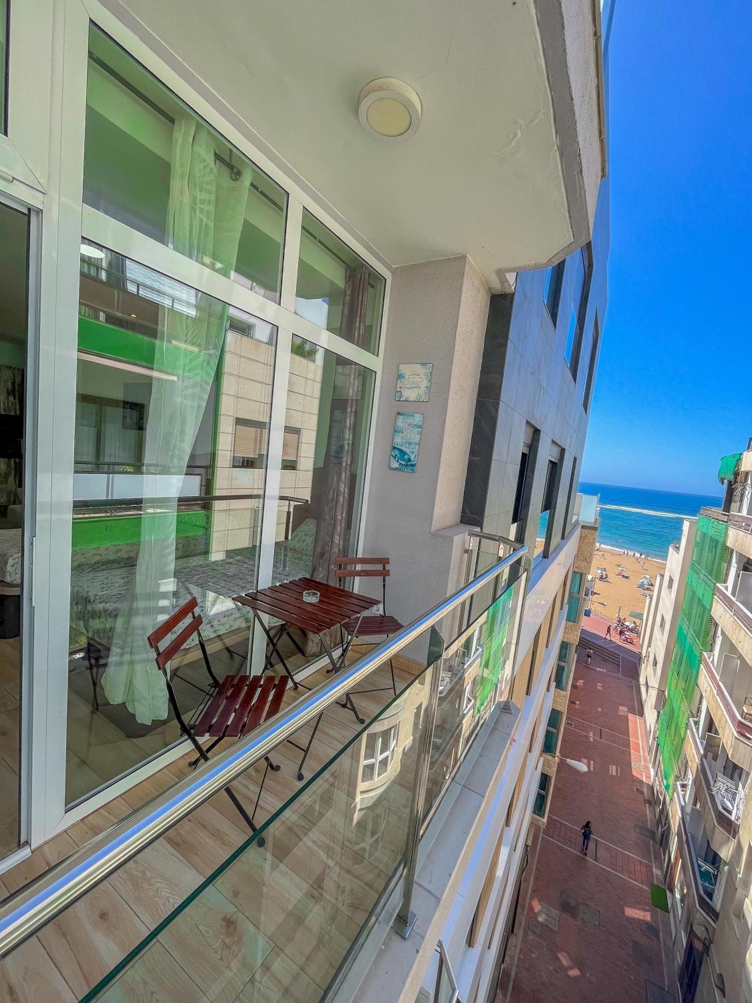 501 Apartamento Nuevo Con Vista Mar Las Palmas de Gran Canaria Exteriör bild